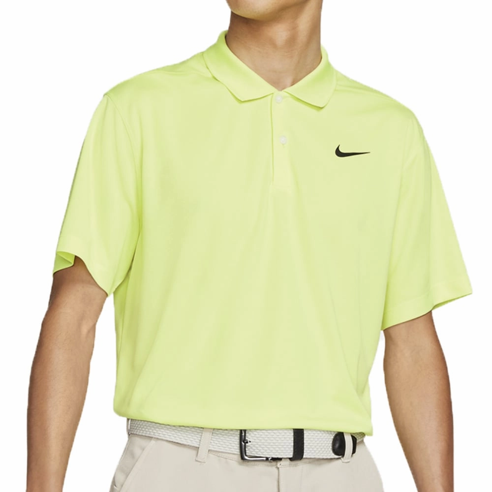 Cozy Look Nike Dri-Fit Victory Solid Polo Shirt - Lime