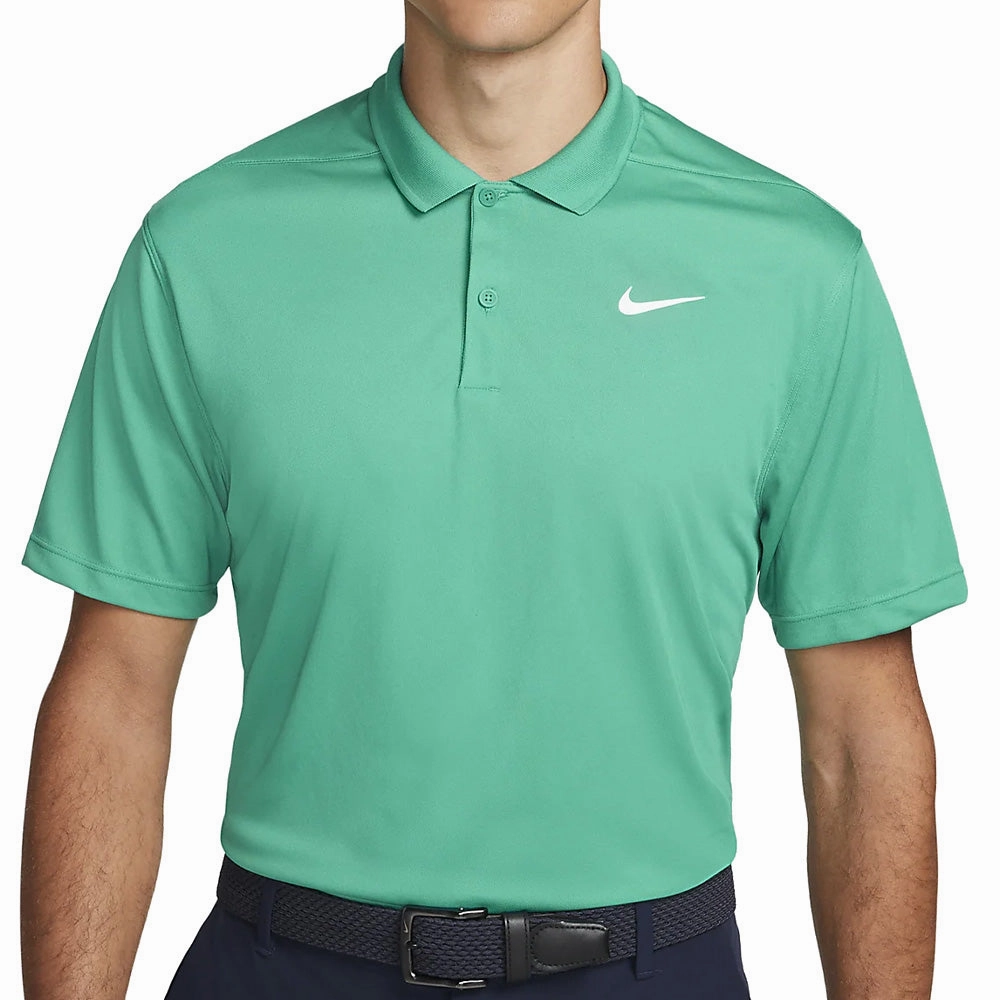 Nike Dri-FIT Victory Solid Polo Shirt - Neptune Green/White Autumn Wear Neutral Color