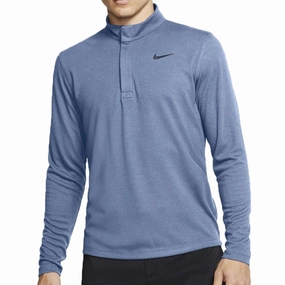 family wear Pockets Nike Dry Victory 1/2 Zip Golf Sweater - Hydrogen Blue