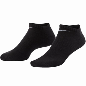 Nike Everyday Cushioned No-Show Socks (3 Pairs) - Black/White Date