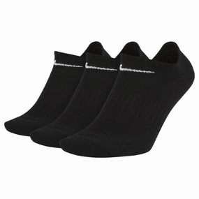 foot accessories Heel protection Nike Everyday Lightweight No Show Socks (3 Pairs) - Black/White