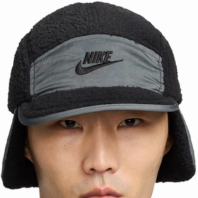 Contrast Stitching Nike Fly Cap - Black/Iron Grey/Black