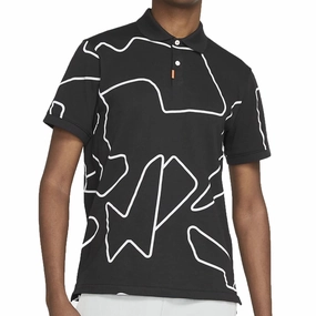 Nike NRG Masters Polo - Black Seam Free Back perfect for all-day wear