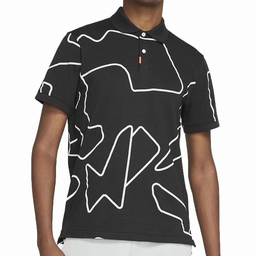 Nike NRG Masters Polo - Black Seam Free Back perfect for all-day wear