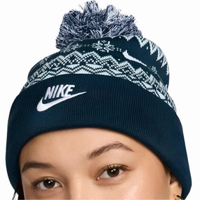 Park Adventure Nike Peak Beanie - Armory Navy/White/Glacier Blue/White