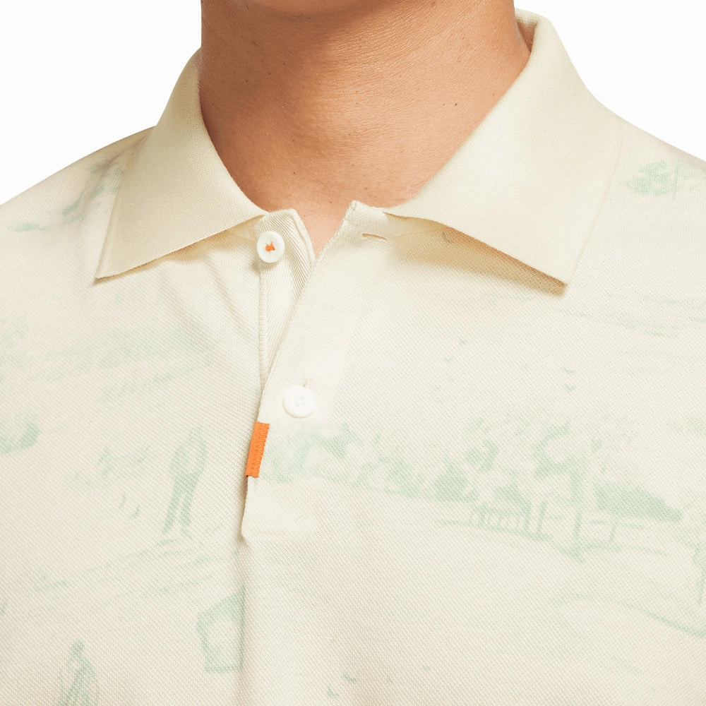 Reinforced Neckline Plus size clothing Nike Slim Polo Shirt - Coconut Milk