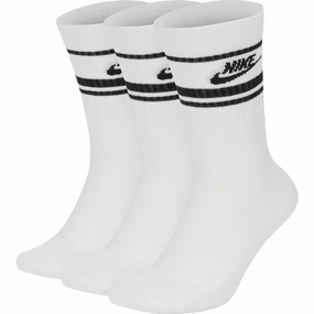 quality intelligence intelligence Peplum Nike Sportswear Essential Crew Socks (3 Pairs) - White/Black