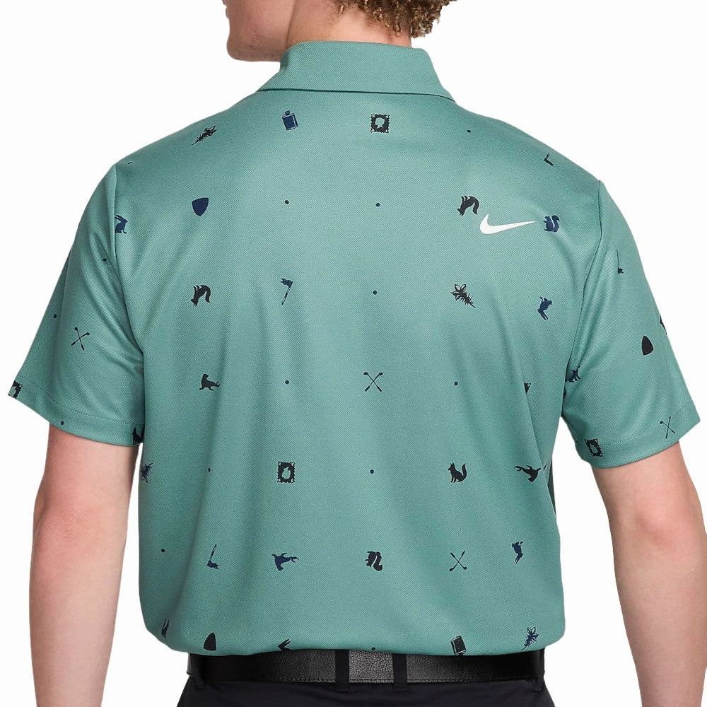 Nike Tour Dri-FIT Polo Shirt - Bicoastal/White certified Easy Fit