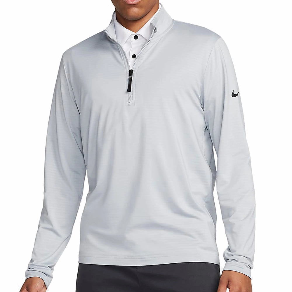 Comfortable Fashion Daily Style Nike Victory Dri-FIT 1/2-Zip Pullover - Light Smoke Grey/Black