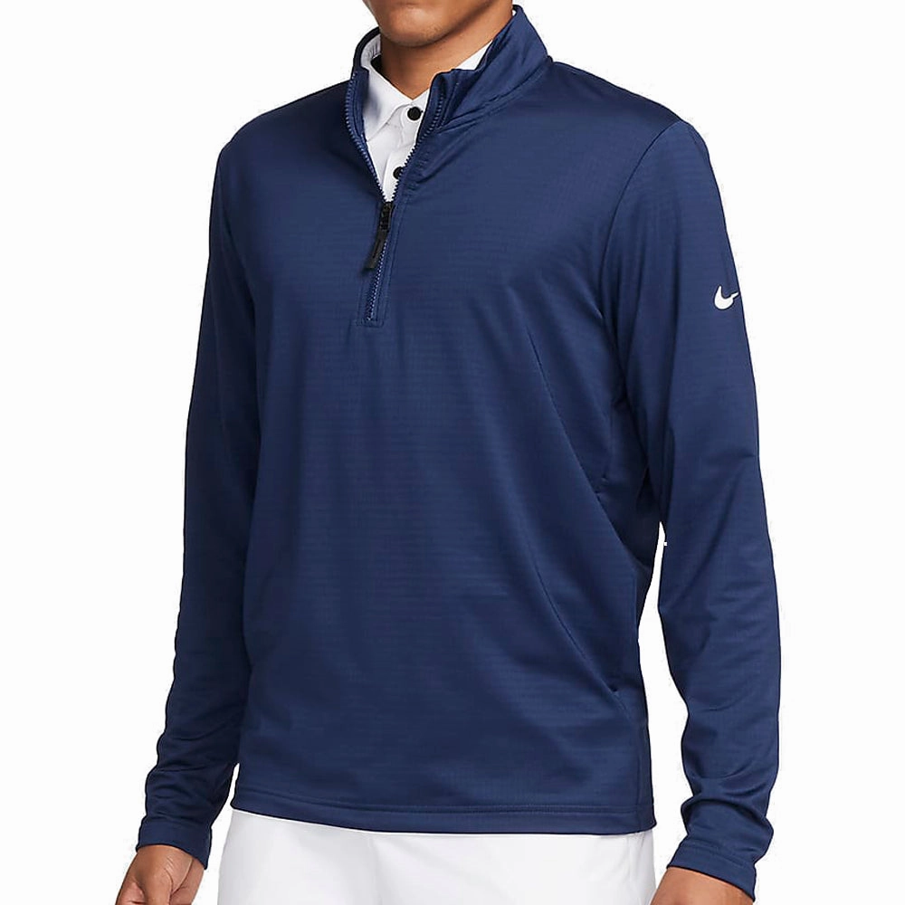 Nike Victory Dri-FIT 1/2-Zip Pullover - Midnight Navy/White Casual Fit