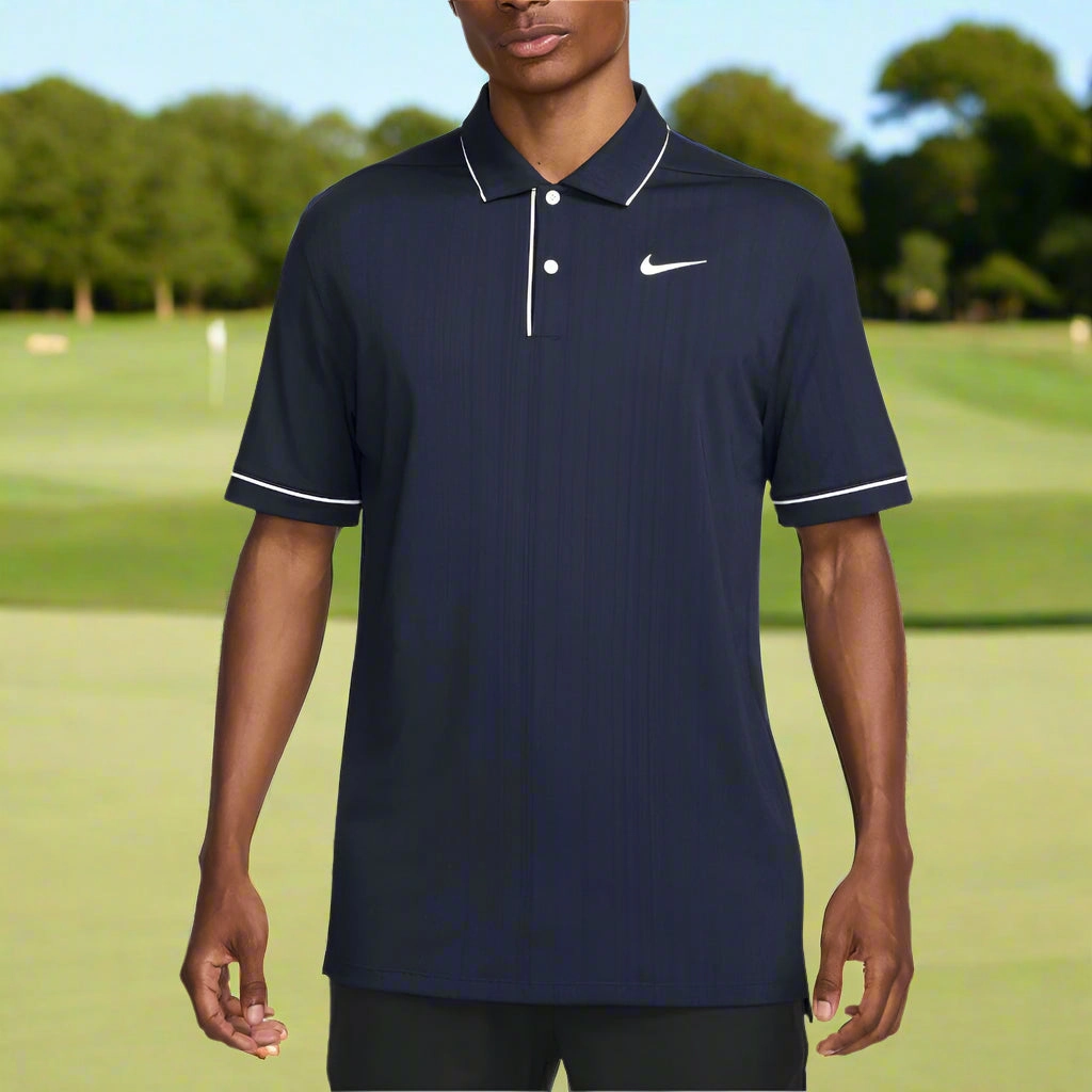 Nike Victory  Dri-FIT Polo Shirt - Obsidian/White/White Date night