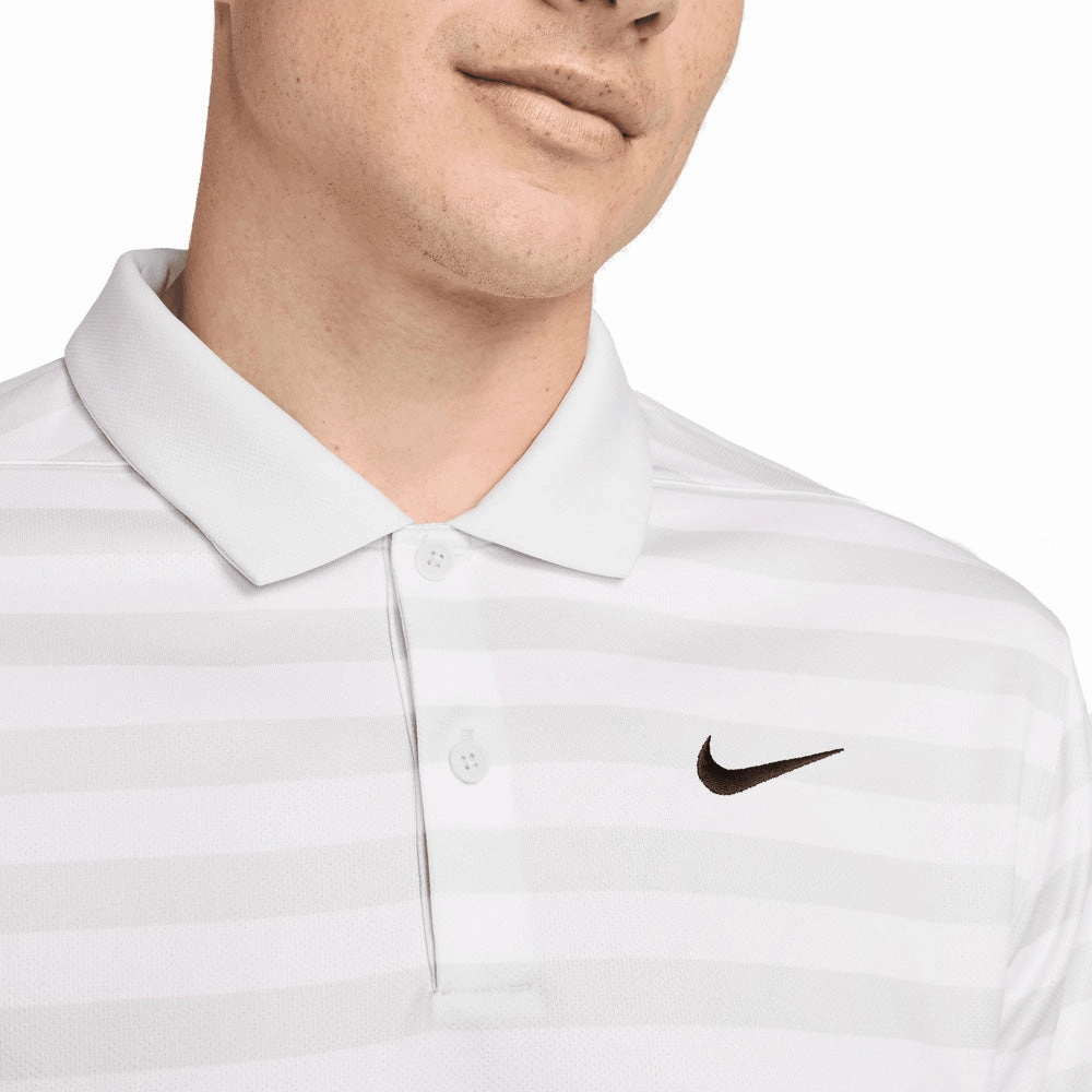 Sun Protection Chilly Day Comfort Nike Victory  Dri-FIT Polo Shirt - Photon Dust/Black