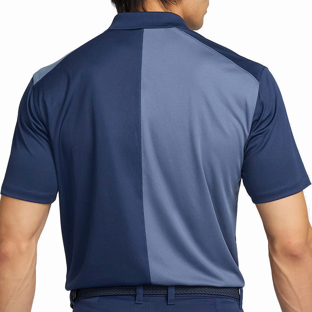 Nike Victory  Dri-FIT Polo Shirts - Midnight Navy/Ashen Slate/White Flexible Neckband