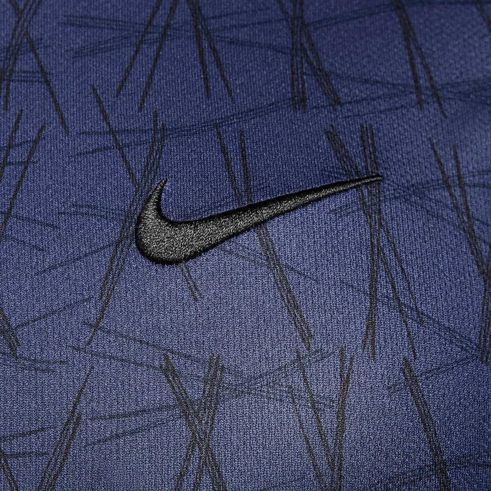 Slim fit sleekness Gym workout Nike Victory  Polo Shirt - Midnight Navy/Black/Midnight Navy/Black