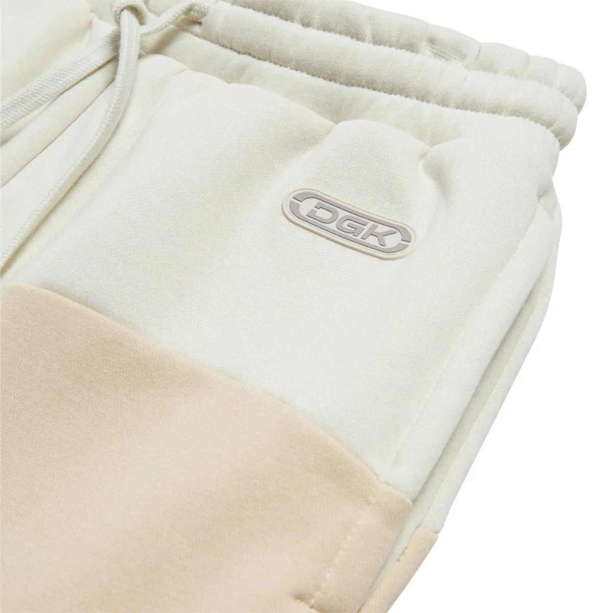 Side Pockets DGK Kumo Fleece Sweatpants - Tan