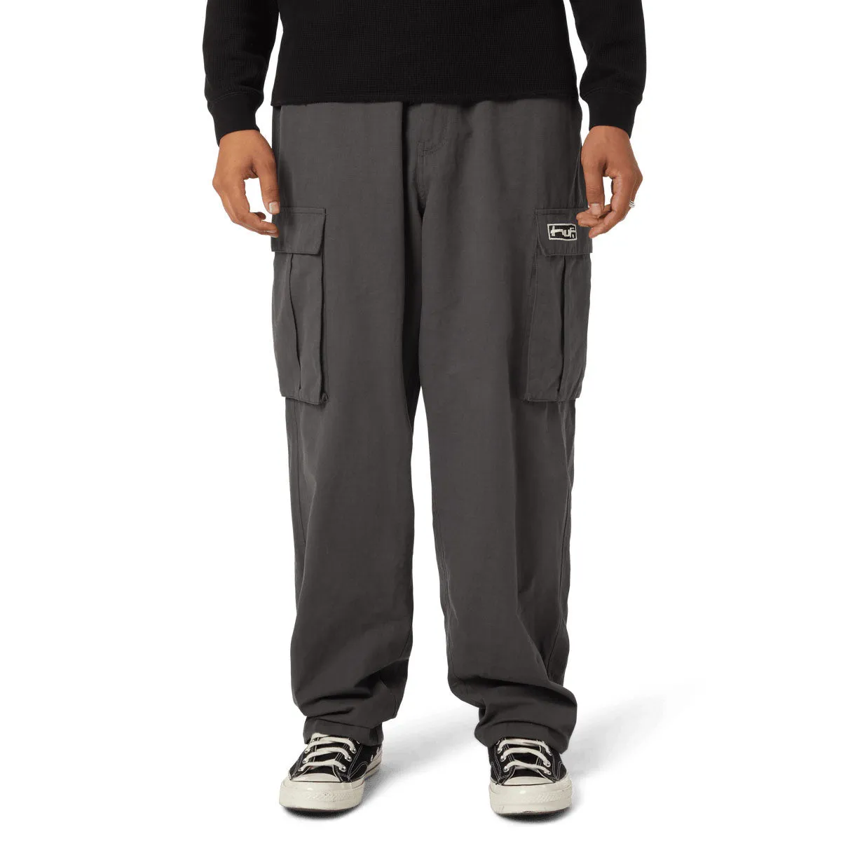 HUF Mateo Cargo Pants - Black Cozy And Stylish