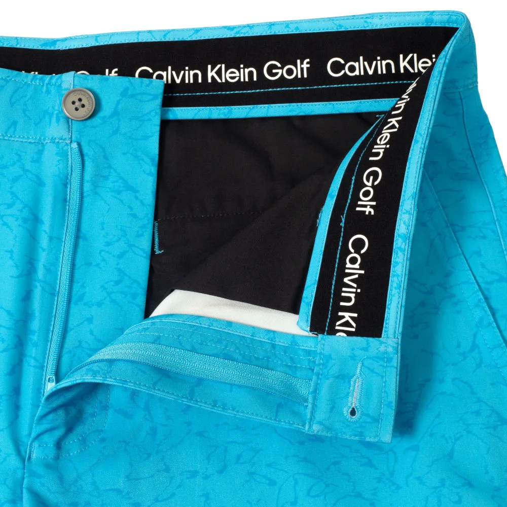 Calvin Klein Printed Bullet Shorts - Aquarius Lace trim UPFProtection