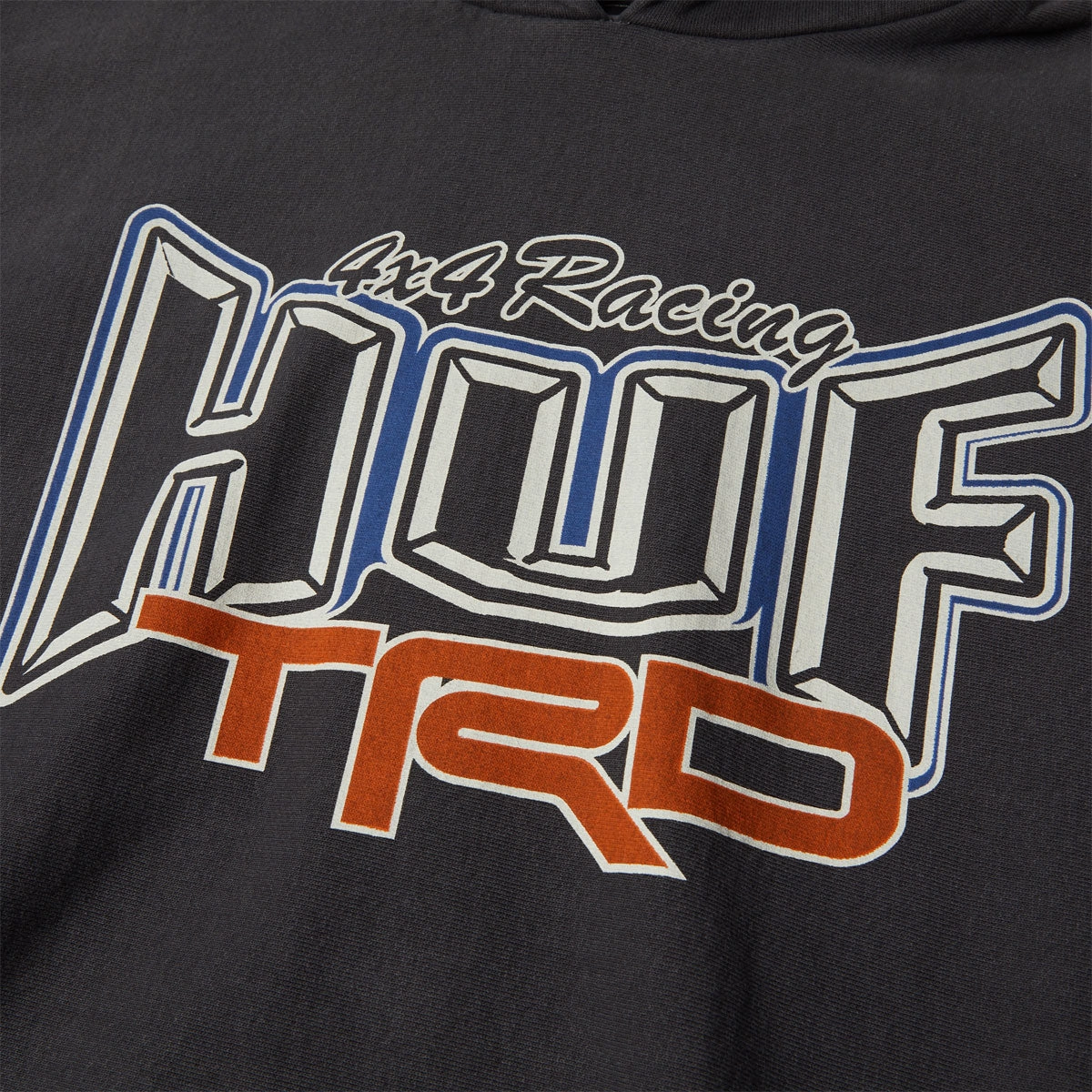 Gothic style Huf x Toyota High Performance Heavyweight Hoodie - Vintage Black