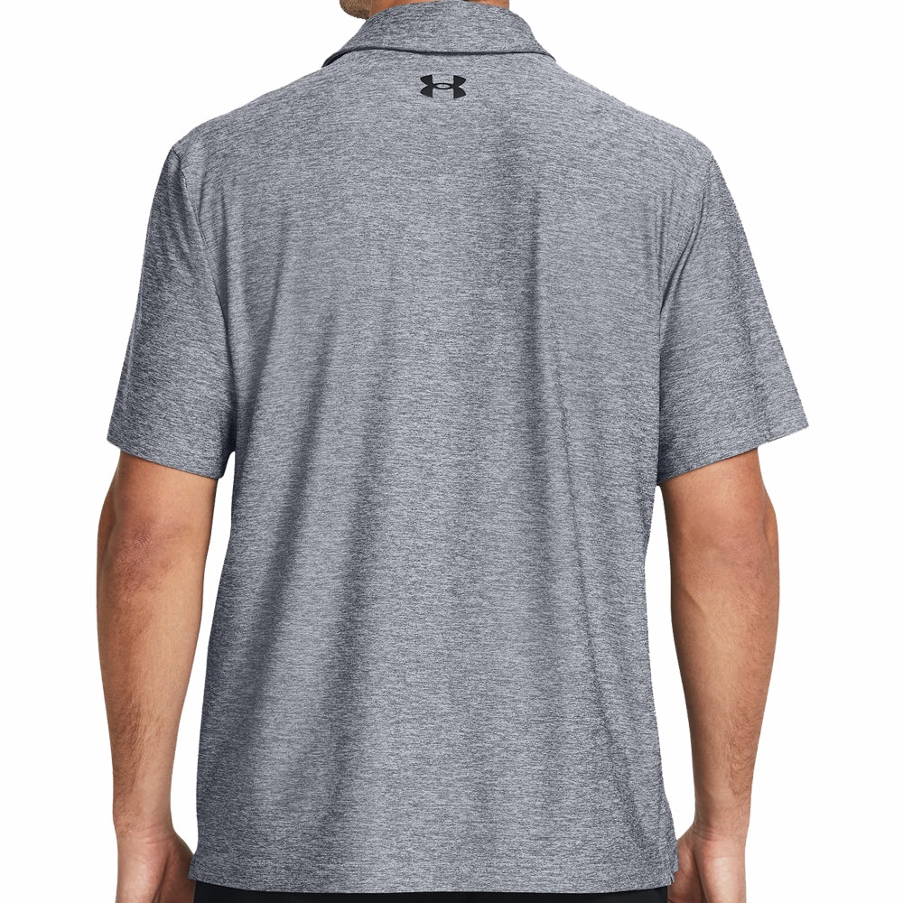 Under Armour T2G Polo Shirt - Steel/Black Modern Smart