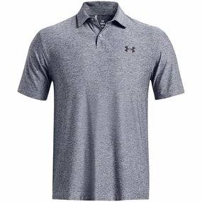 Under Armour T2G Polo Shirt - Steel/Black Minimal Look
