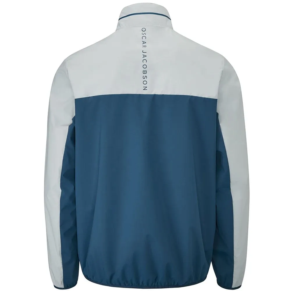 Oscar Jacobson Phoenix Jacket - Teal/Lunar Grey Minimal Aesthetic