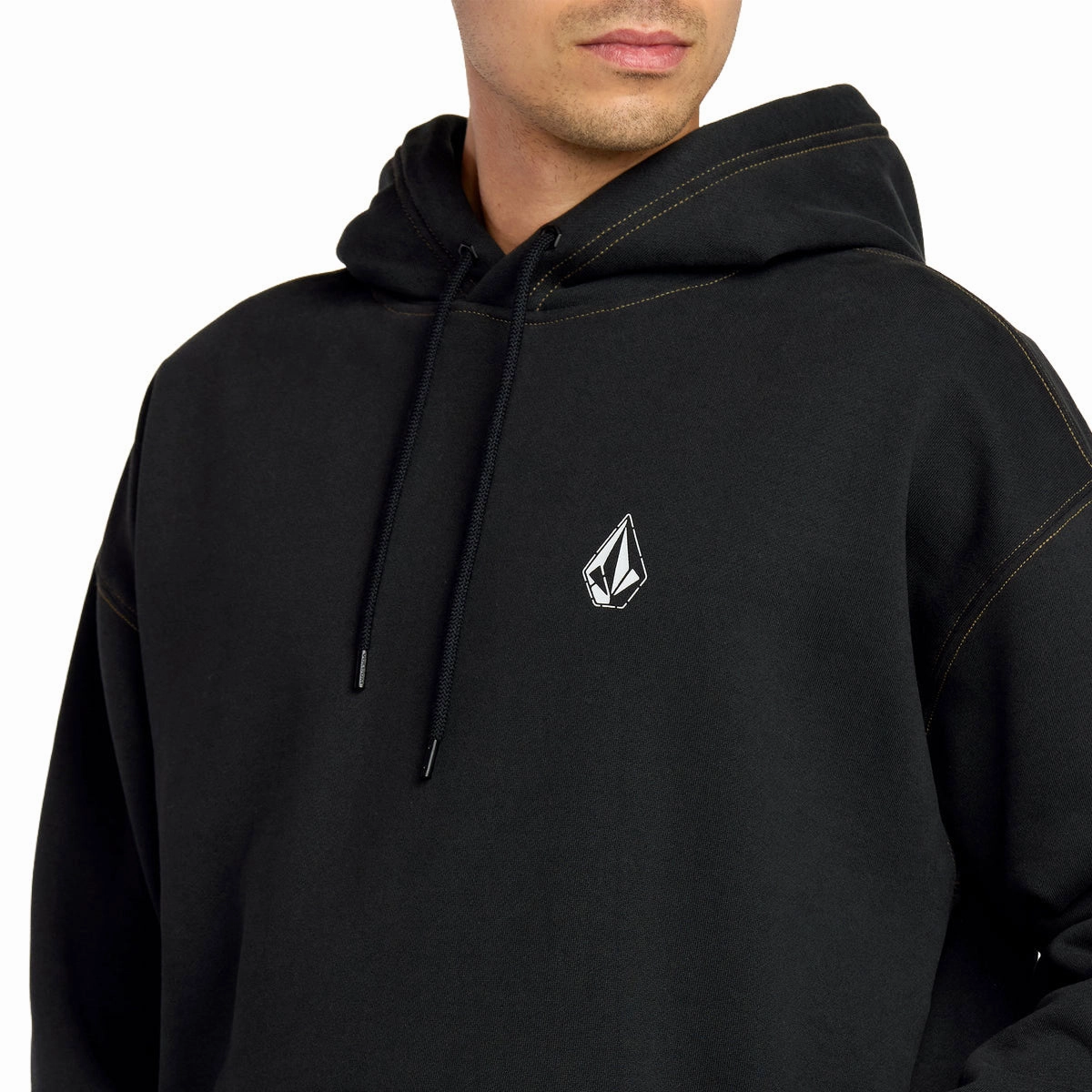 Volcom Skidder Hoodie - Black All Day Wear solo adventure