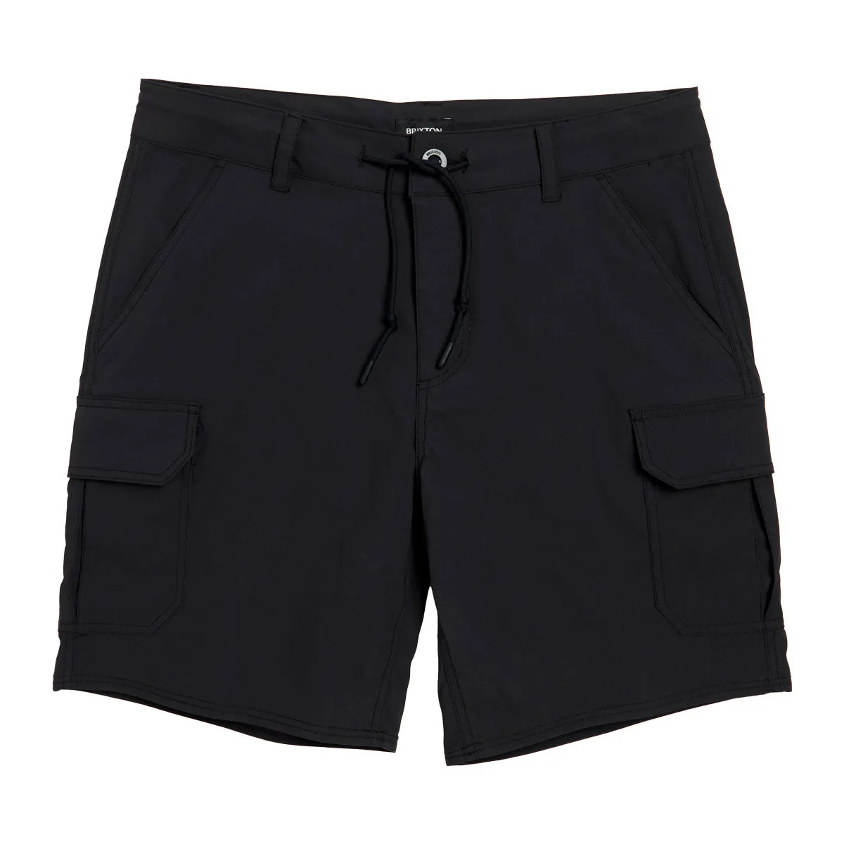 Brixton Shyft Stretch Cargo Shorts - Black Travel Fit