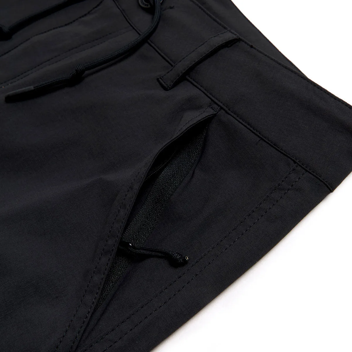 WindResistantWeave Classic Appeal Brixton Shyft Stretch Cargo Shorts - Black