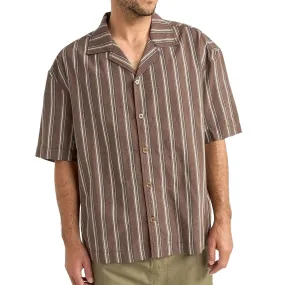 Versatile Clothing Rhythm Baja Relaxed Stripe Shirt - Caf??