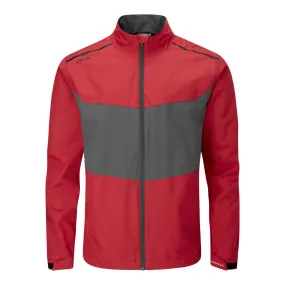 Quilted Insulation Ping Downton Waterproof Jacket - Fire Brick/Asphalt