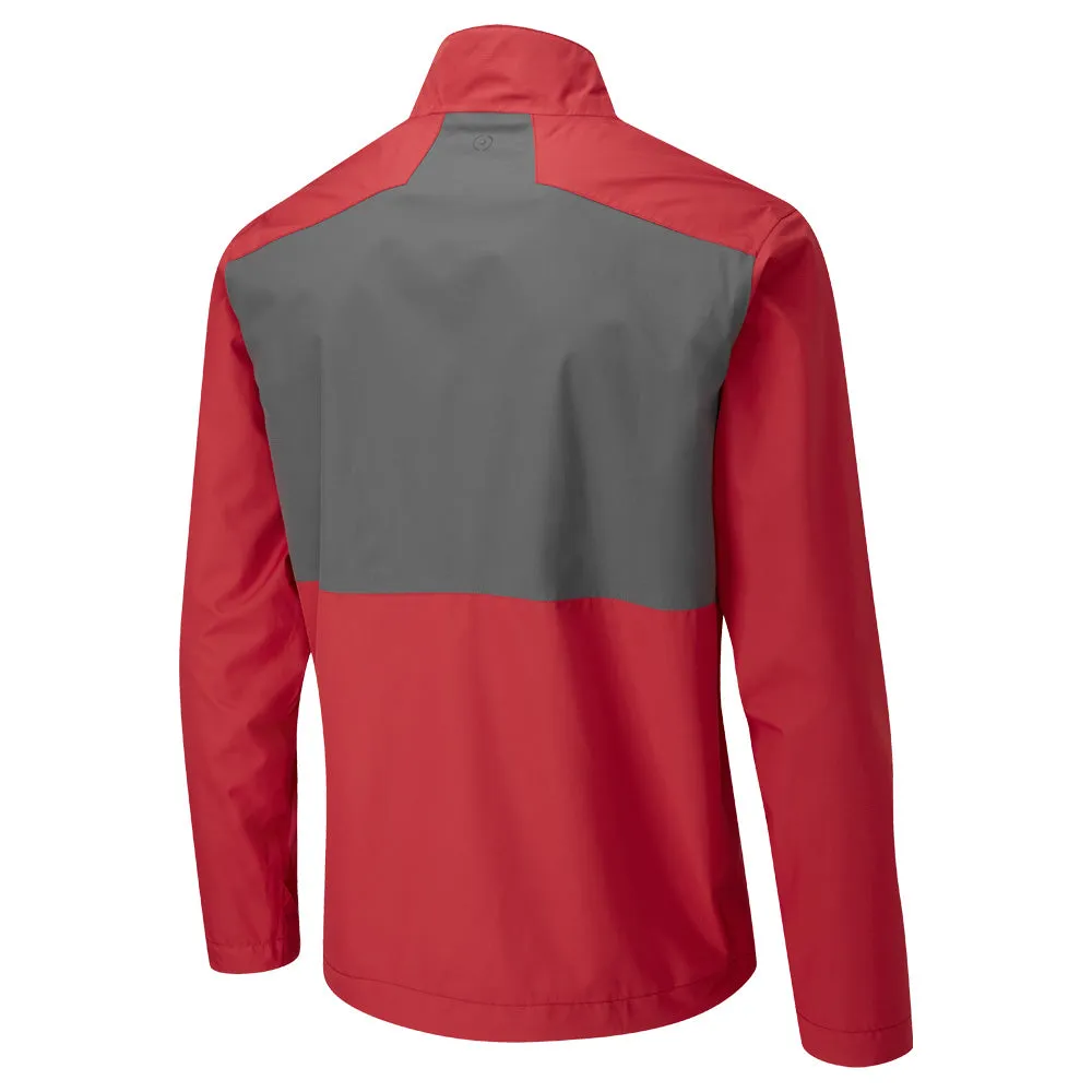 Ping Downton Waterproof Jacket - Fire Brick/Asphalt Sleek Utility
