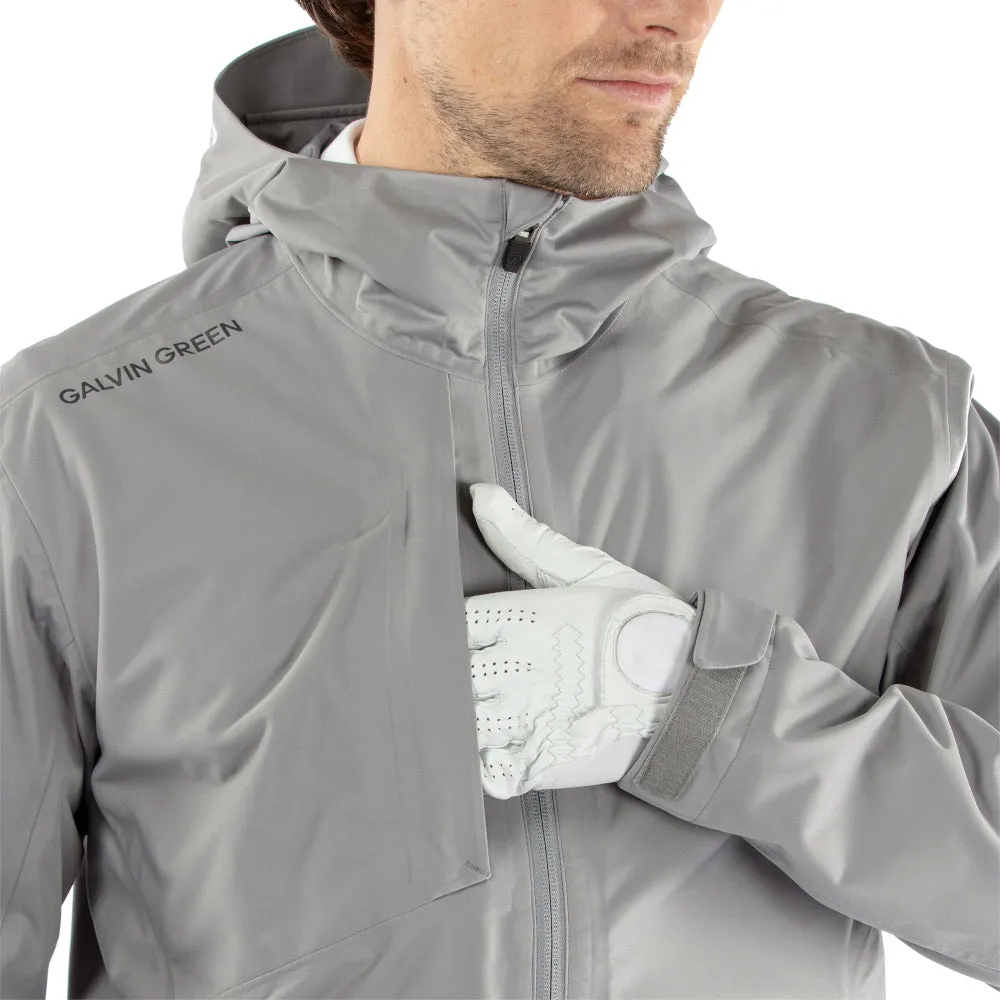 Hooded Versatile Design Galvin Green Amos Waterproof Hooded Jacket - Sharkskin