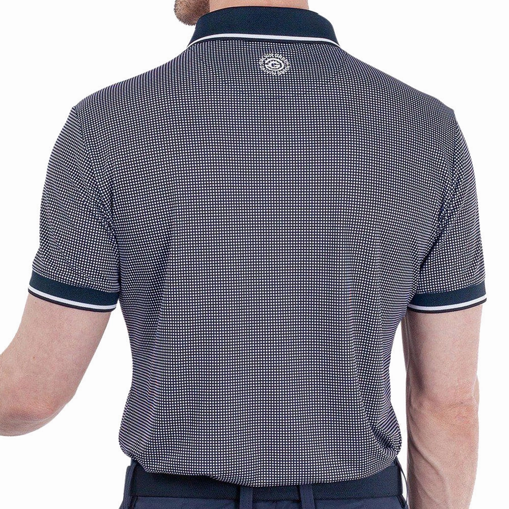 Galvin Green Miller Polo Shirt - Navy/White Soft Wearable