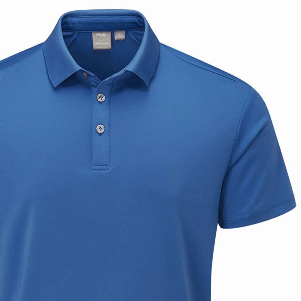Ping Lindum Polo Shirt - Snorkel Blue Basic Layering Active Outfit