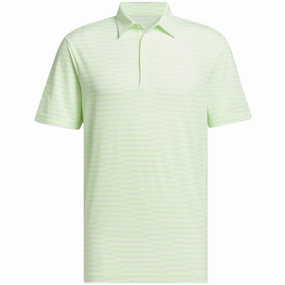 adidas Mesh Print Polo Shirt - Green Spark/Crystal Jade Streetwear Style Soft Wear