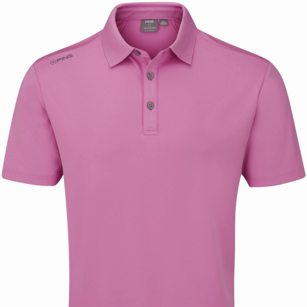 Effortless Fit City Smart Look Ping Lindum Polo Shirt - Pink