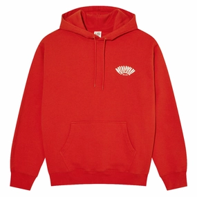 Water resistant coating Active Apparel Polar Dave Skate Club Hoodie - Red