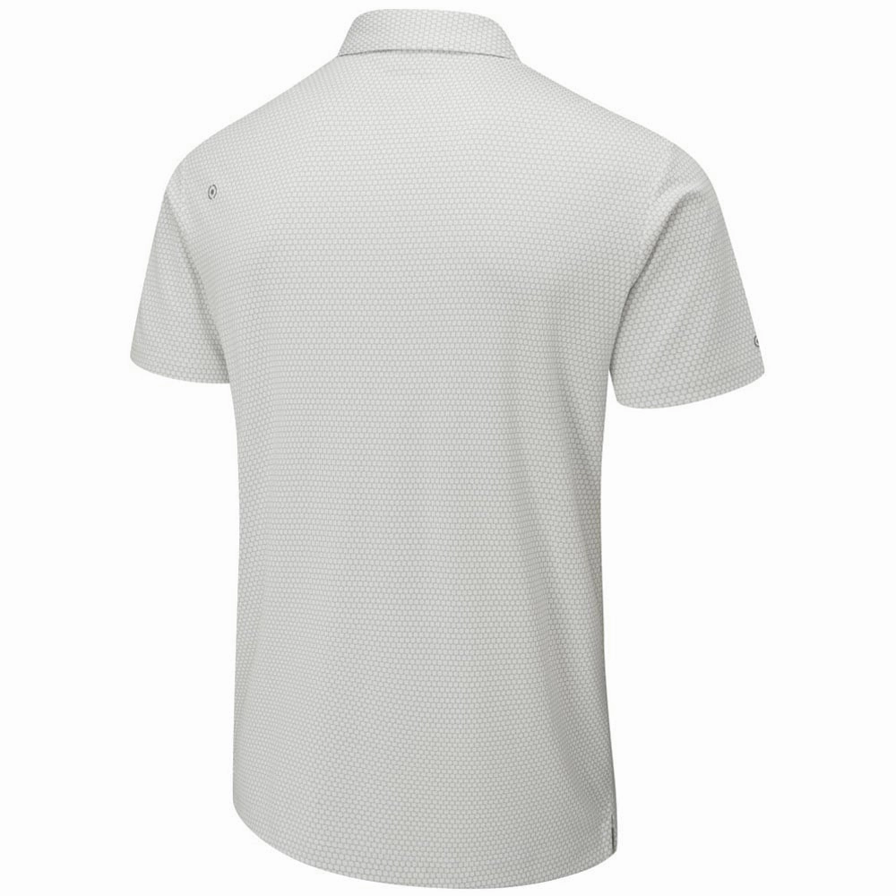 Ping Halcyon Polo Shirt - Silver Multi Light and Breezy Adult sophistication
