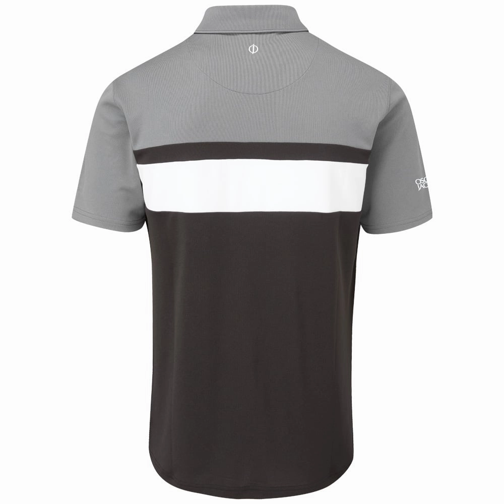 Trendy popularity Oscar Jacobson Boston Polo Shirt - Black/Pewter
