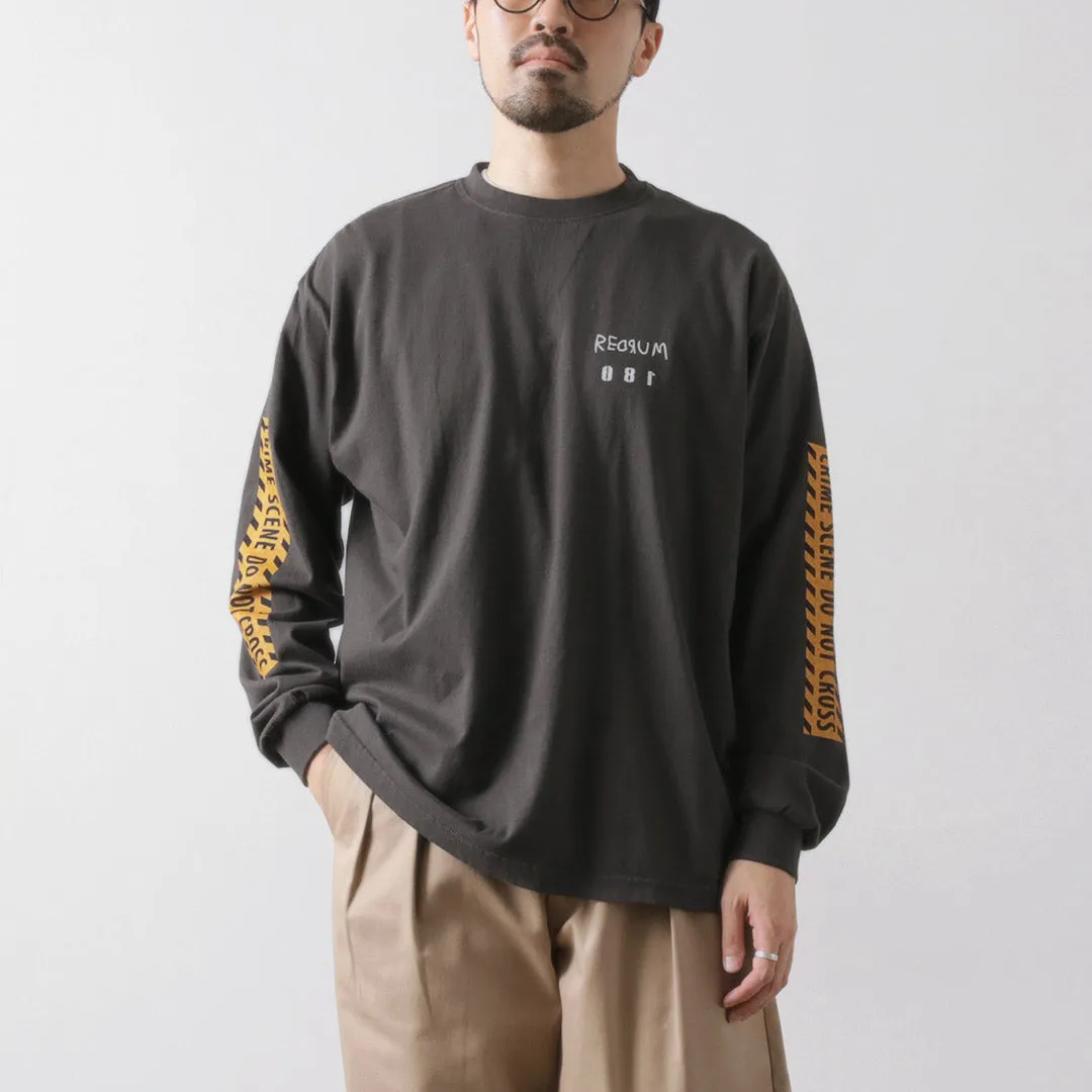 ILL ONE EIGHTY / REDRUM Long Sleeve T-Shirt Eco Certified Textile