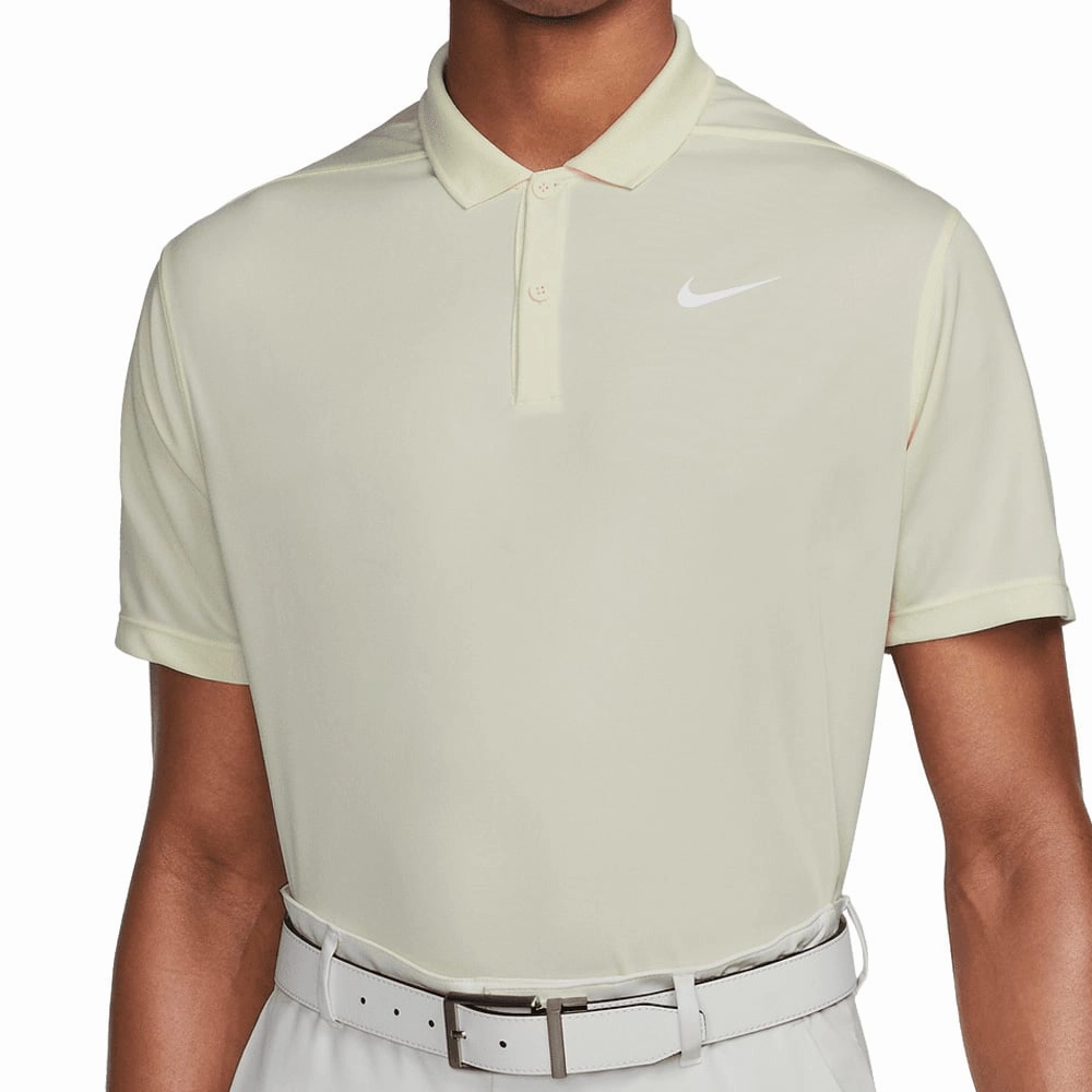 Nike Dri-FIT Victory Solid Polo Shirt - Coconut Milk/White comfortable top