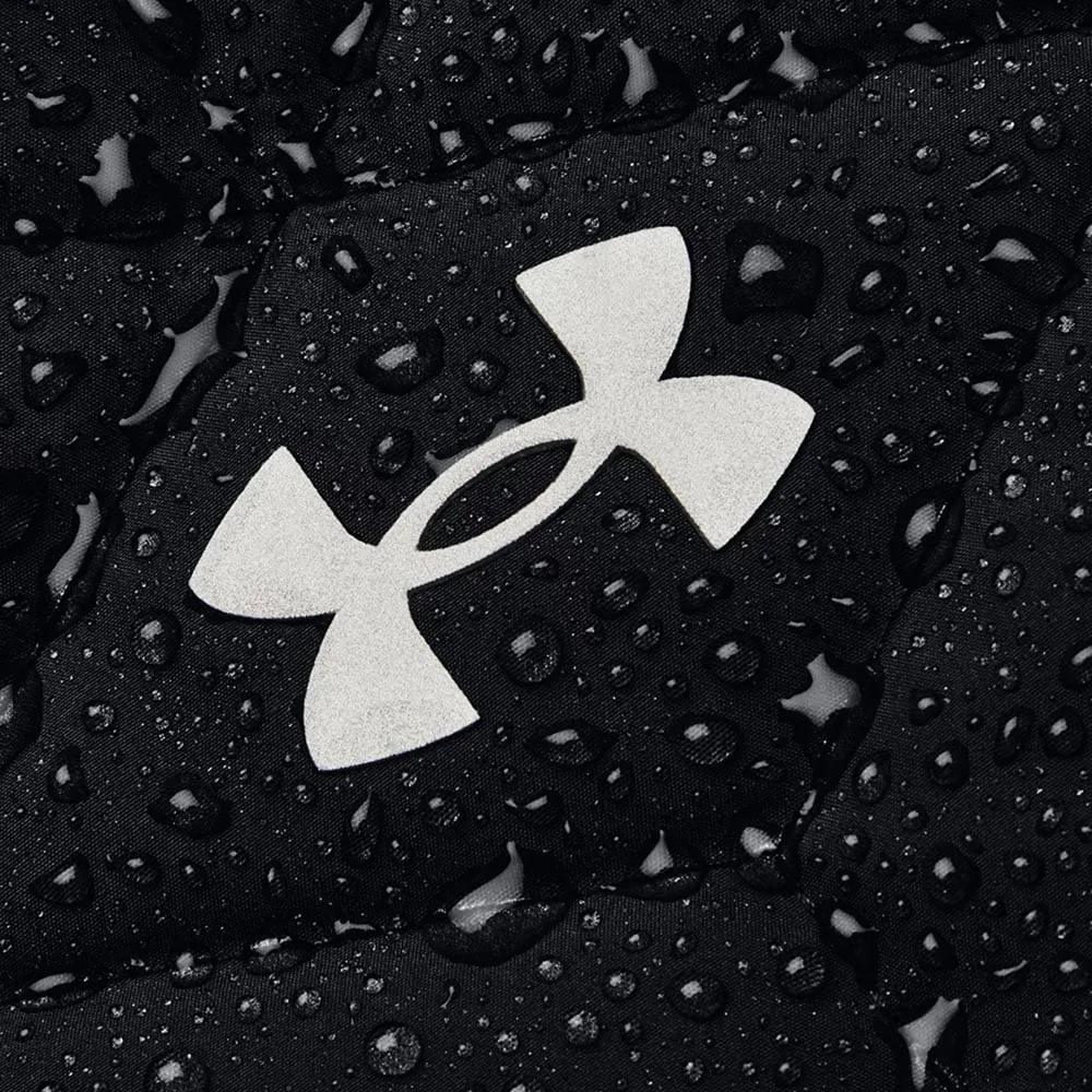 Eco Friendly Production windproof Under Armour ColdGear Reactor Hybrid Jacket - Black/Reflective