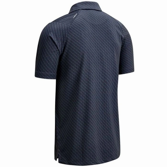 NoSideSeams Callaway All Over Chev Print Polo - Caviar