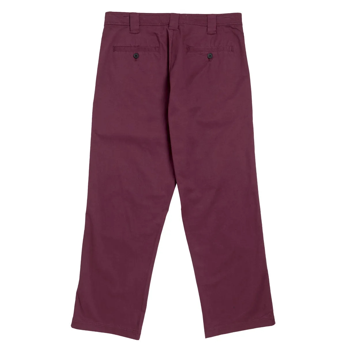 All Season Fit Daily Comfort Fit Poets Byrne Relaxed Fit Cotton Pants - Dark Burgundy