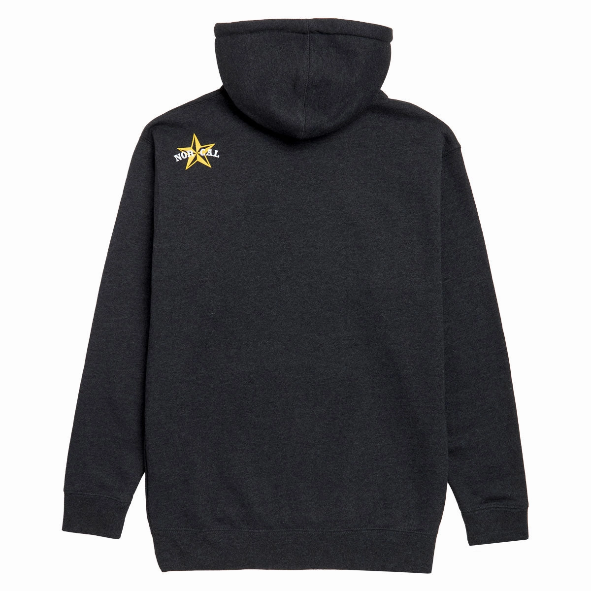 Nor Cal Nautical 2 Hoodie - Charcoal Heather Feathery accents Layering Piece