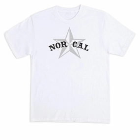 Nor Cal Nautical 2 T-Shirt - White PreShrunkCotton