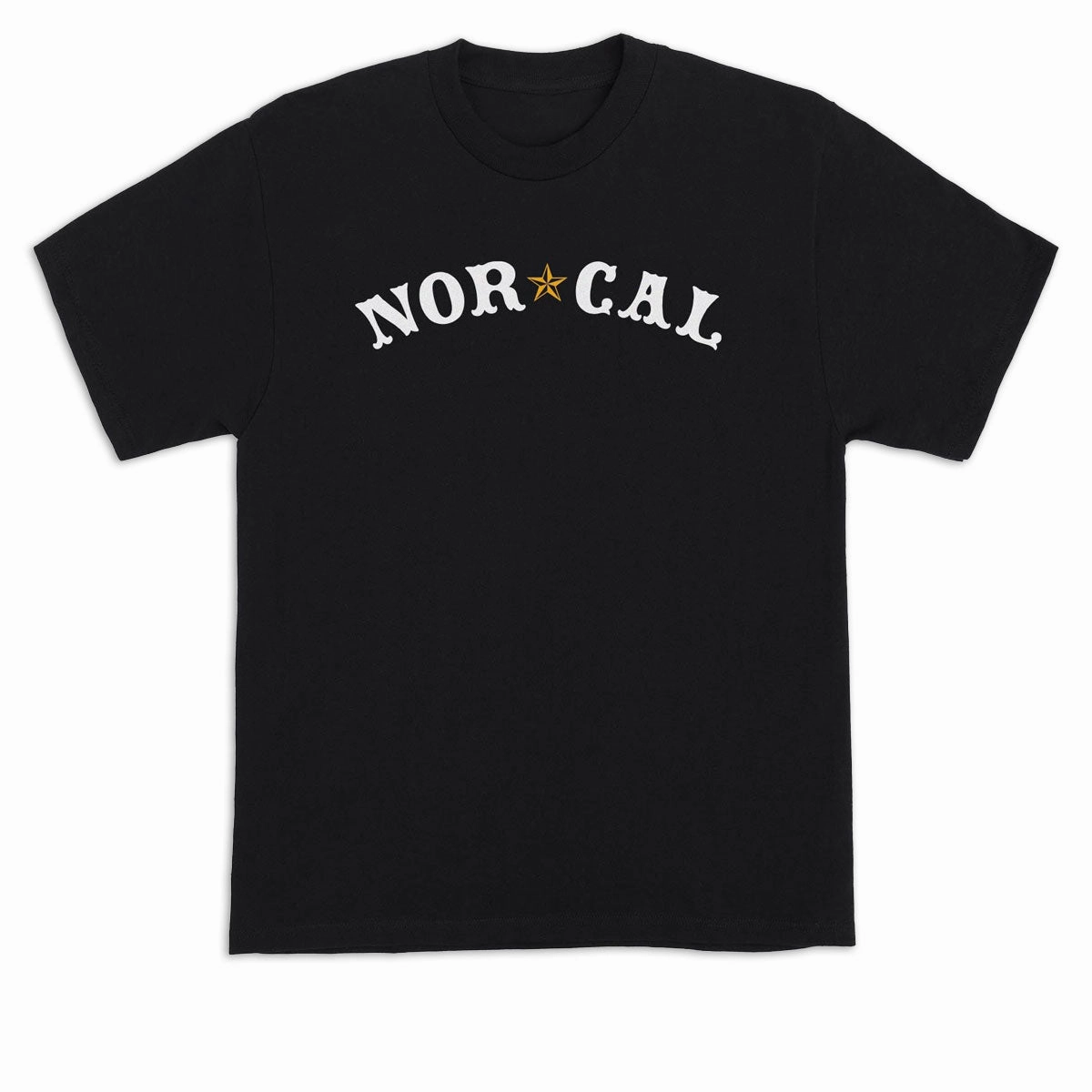 Nor Cal Nautical T-Shirt - Black Effortless Layer