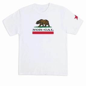 Nor Cal Republic T-Shirt - White Everyday Wearable