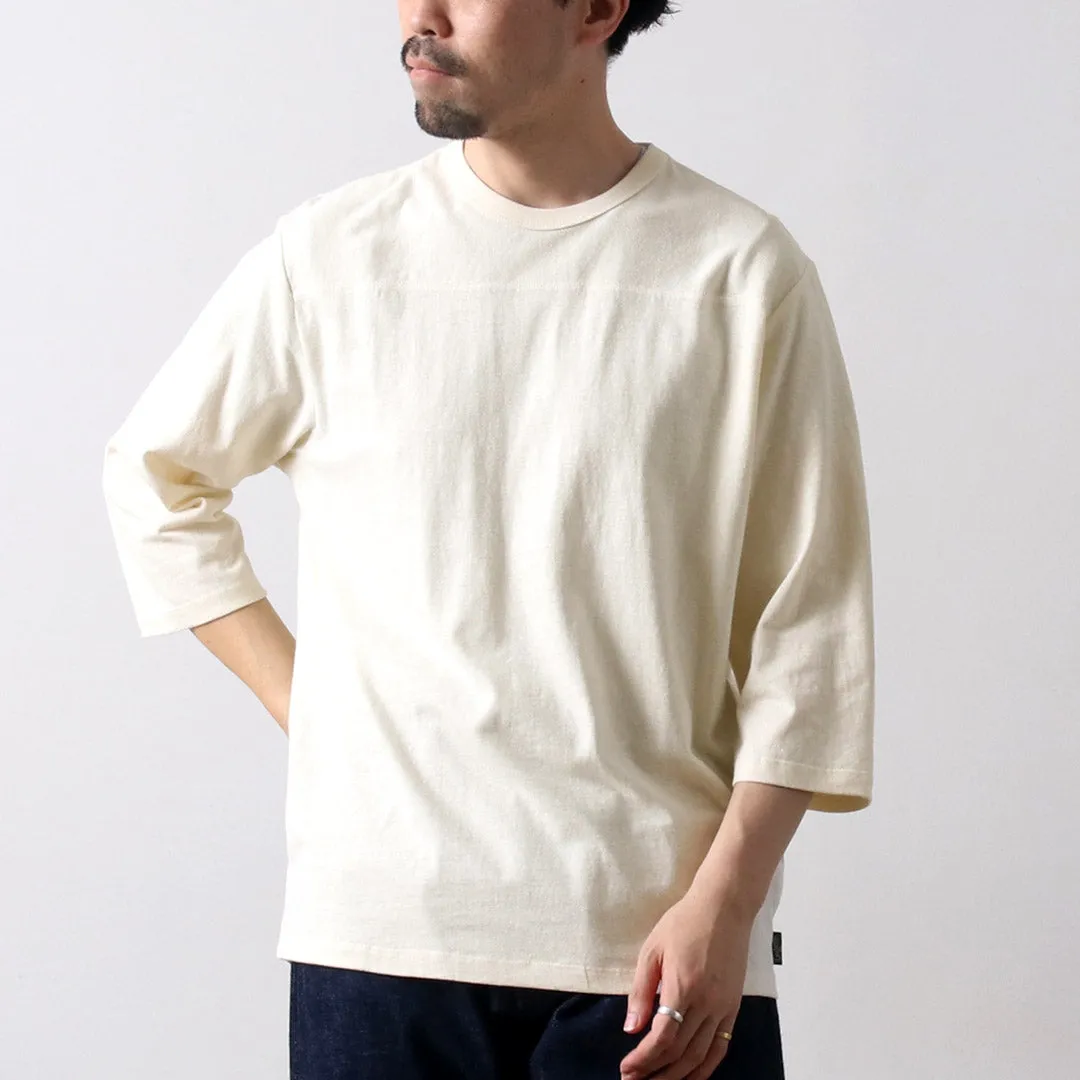GOHEMP / Basic Football T-Shirt Travel Style Trend Date night