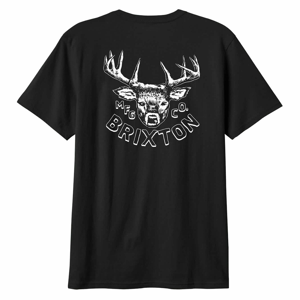 Bright and Bold Brixton Berick Tailored T-Shirt - Black